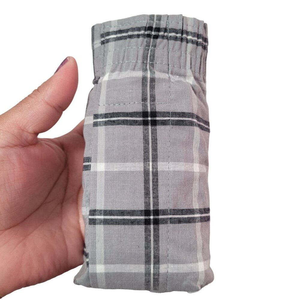 George Men's Woven Paid Boxer Shorts Tag Free Size Medium (32-34) 3-in Pack New - Picture 7 of 12